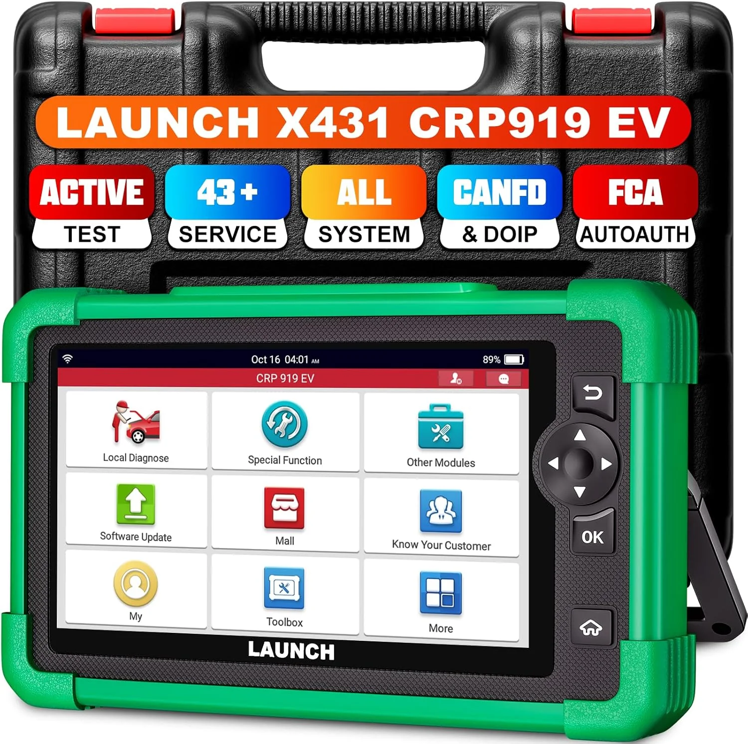 Launch X431 CRP919 EV – diagnostika elektromobilů