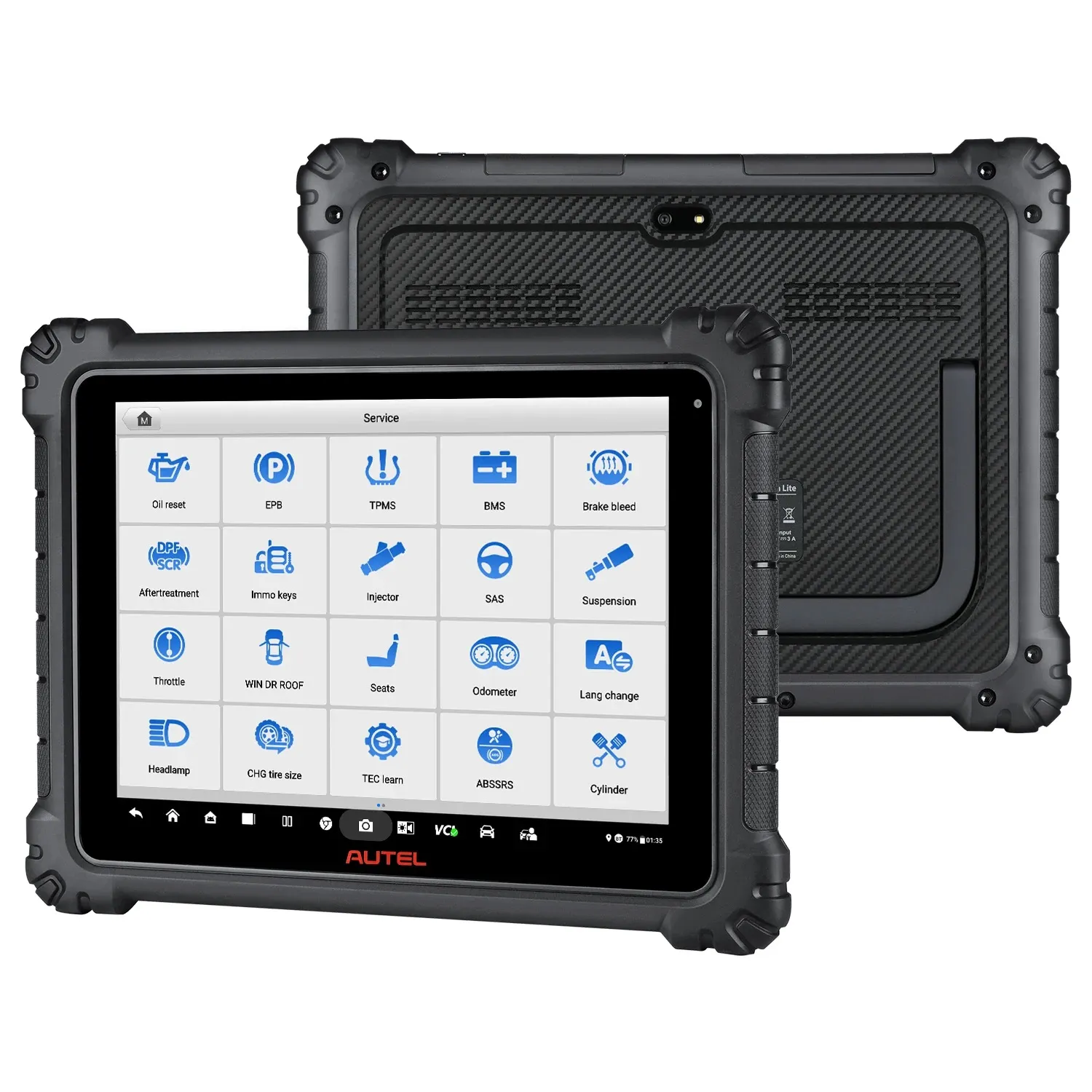 Autel MaxiSYS Ultra Lite – servisní funkce